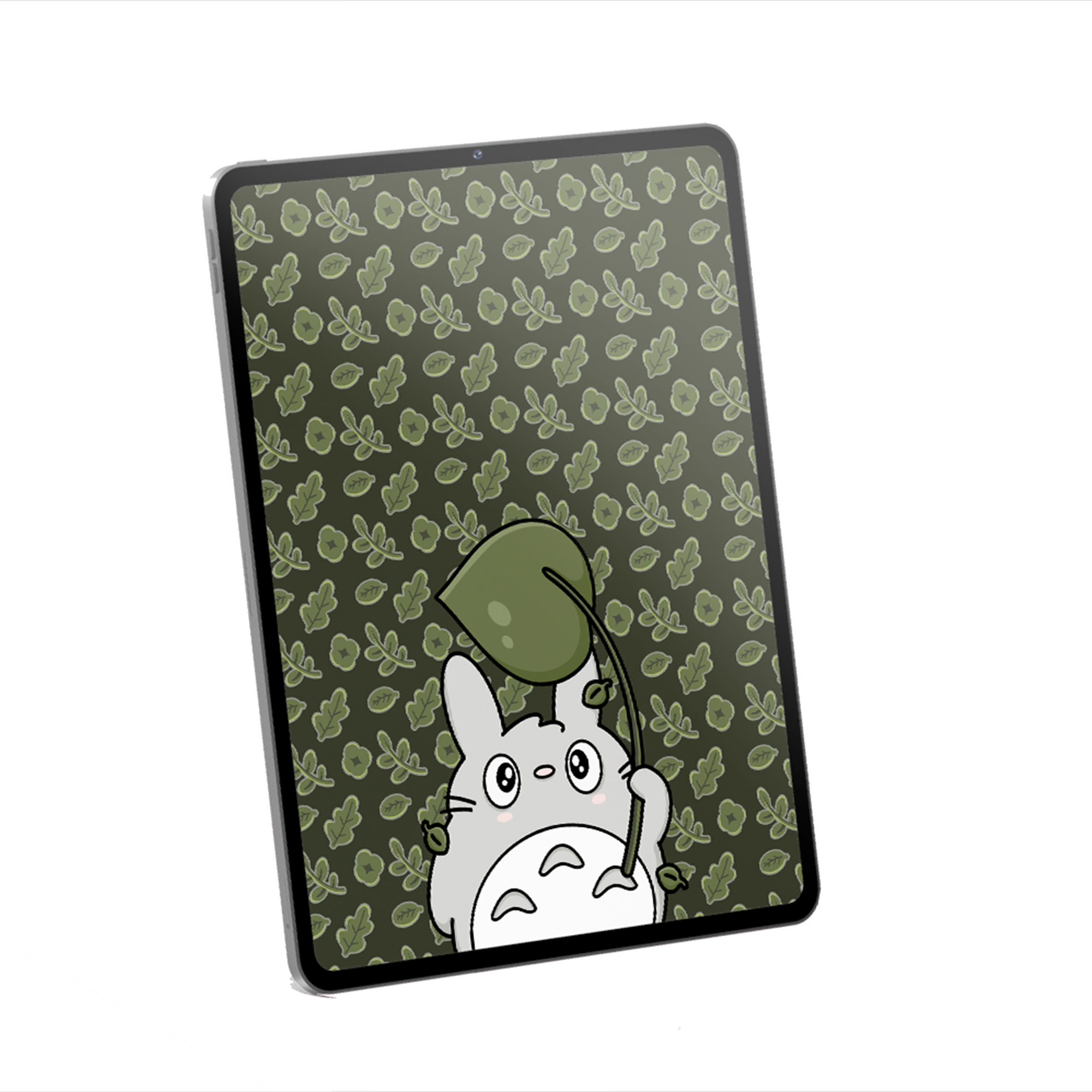 Botanical Ghibli Tablet Background SET OF 2