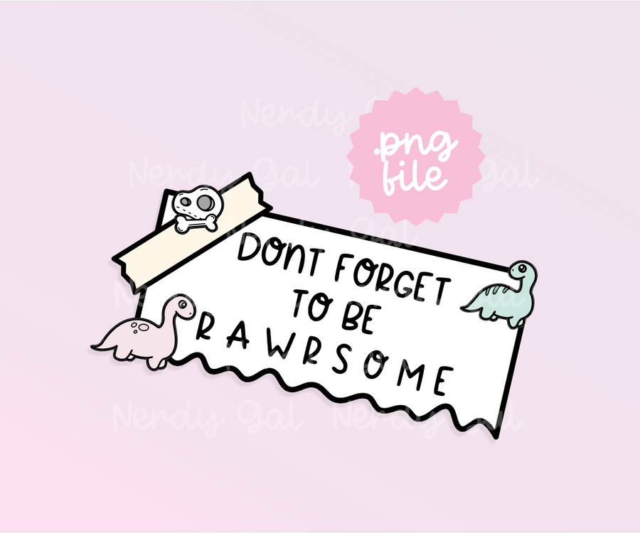 Rawrsome Clipart (Personal Use Only)