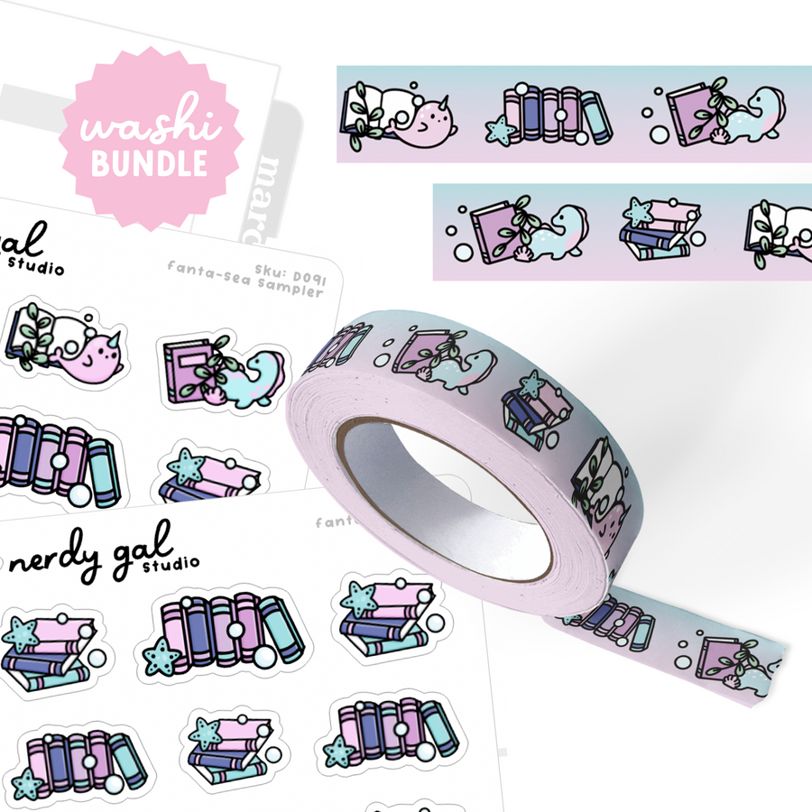 Fanta-Sea Washi Tape Bundle