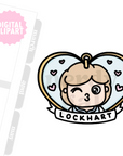 Lockhart Locket Clipart (Personal Use Only)