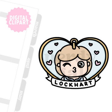 Lockhart Locket Clipart (Personal Use Only)