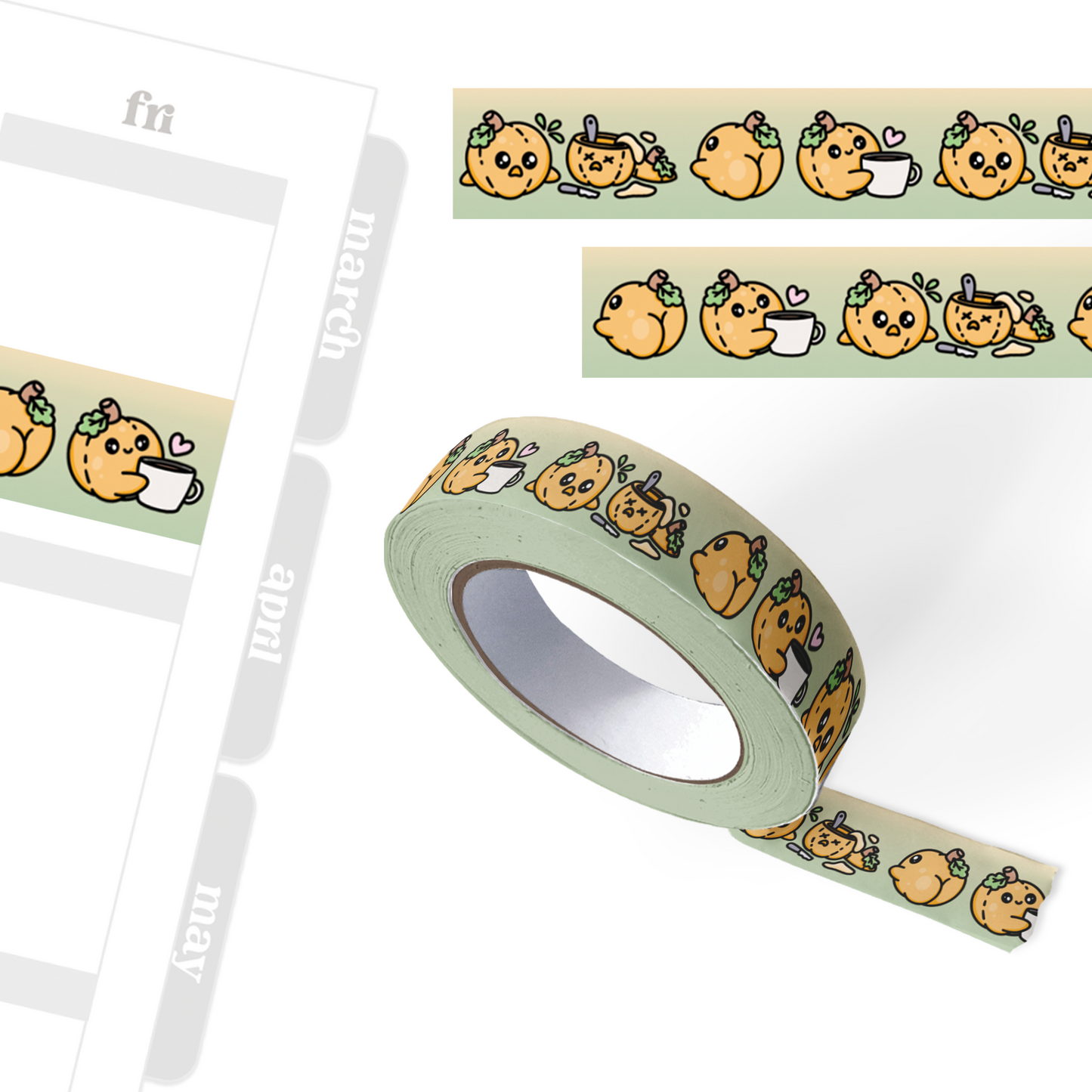 Oh My Gourd Washi Tape