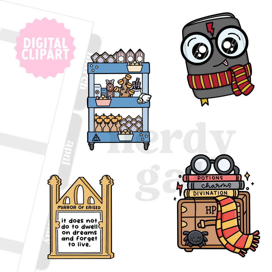 Wizarding World Clipart (Personal Use Only)