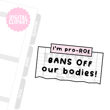 Pro Roe Clipart (Personal Use Only)