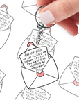 Acceptance Letter Acrylic Keychain