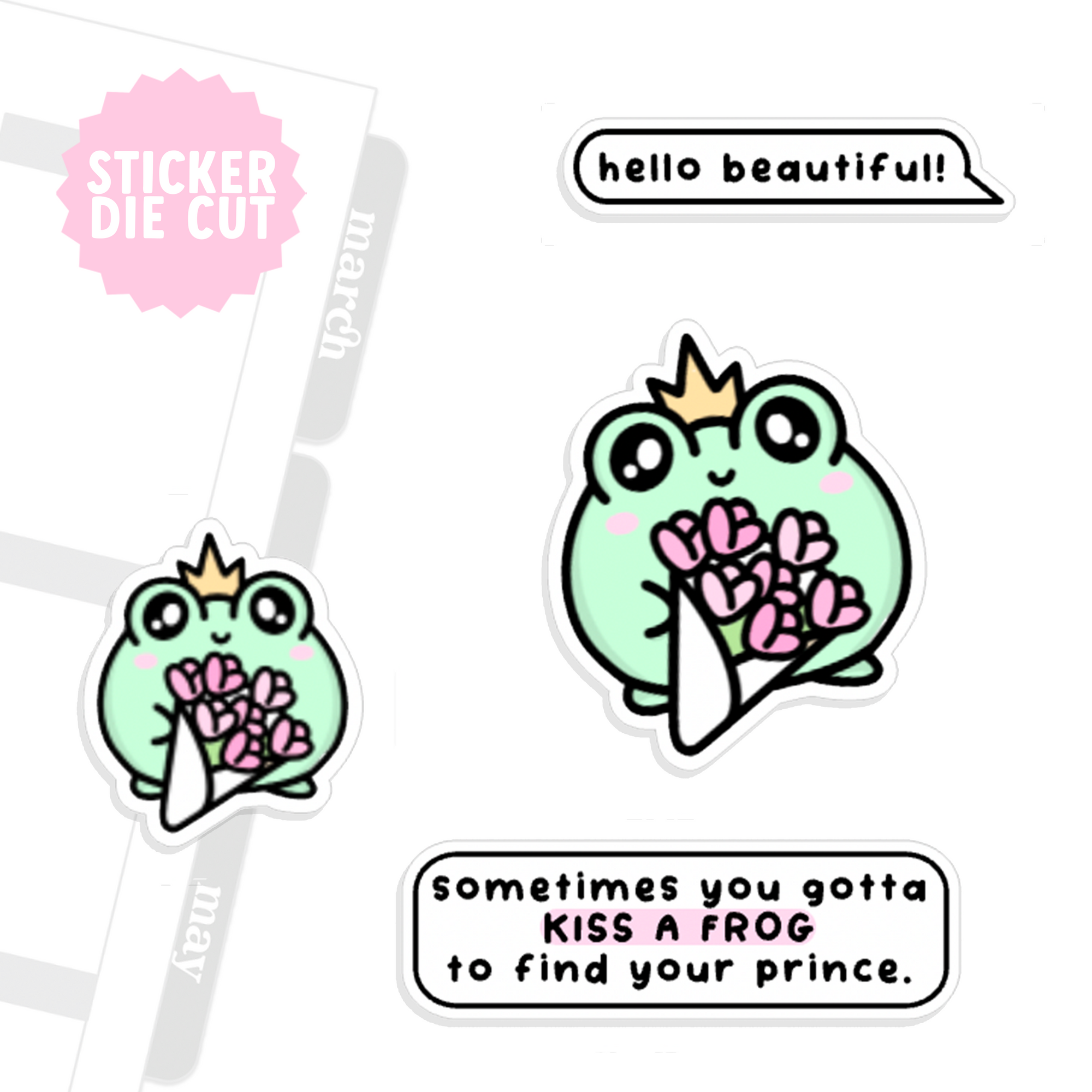 Frog Prince(ss) Die Cut Set