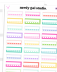 Mini (1.3") Habit Tracker Planner Stickers