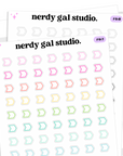 Arrow Checkbox Planner Stickers