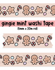 Gingie Mint Washi Tape