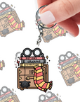 Wizarding Trunk Acrylic Keychain