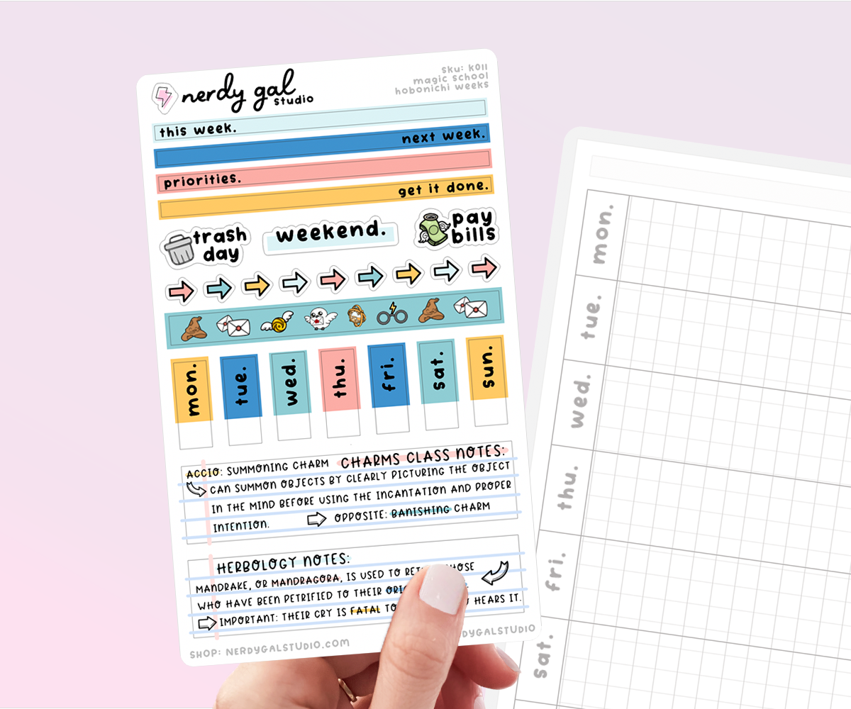 Magic School Hobonichi Weeks Kit