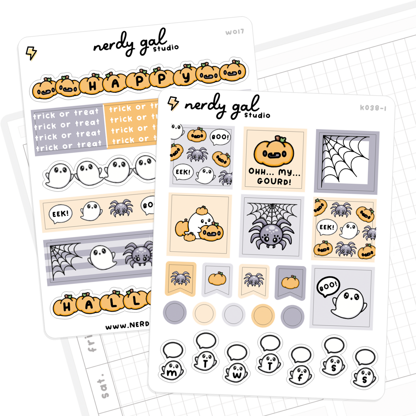 Spooky Season Hobonichi Weeks Kit