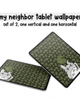 My Neighbor Tablet Wallpaper Set