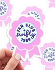 Swifty Fan Club Vinyl Sticker