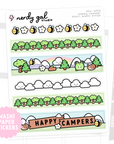 Happy Camper Washi Paper Strips