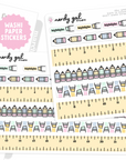 Stationery Nerd Washi Paper Strips